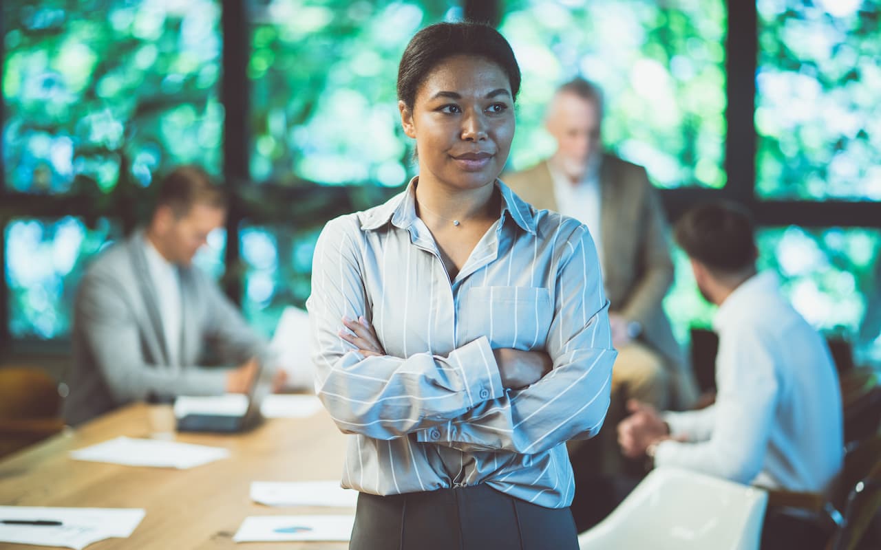 Focused sales professional